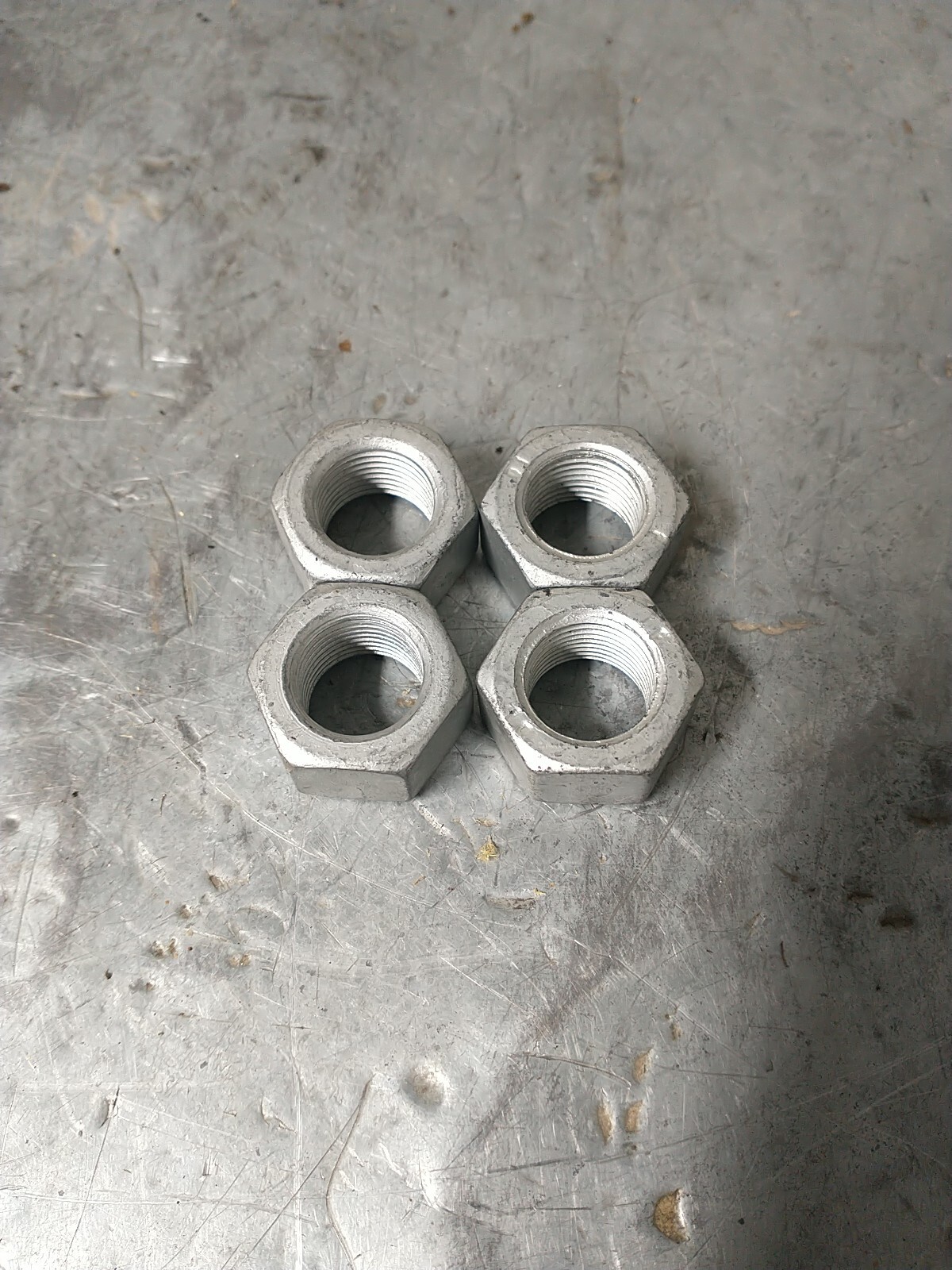 OE Case New Holland CNH Nut 12164224 Lot Of 4