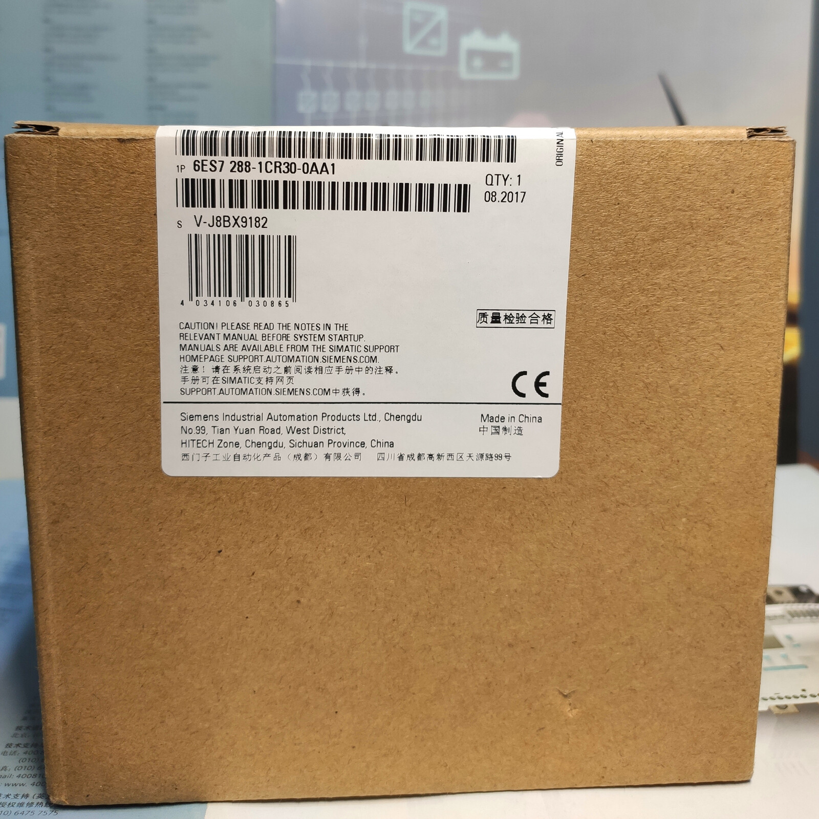 Siemens 6ES7288-1CR30-0AA1 PLC New In Box 6ES72881CR300AA1 #