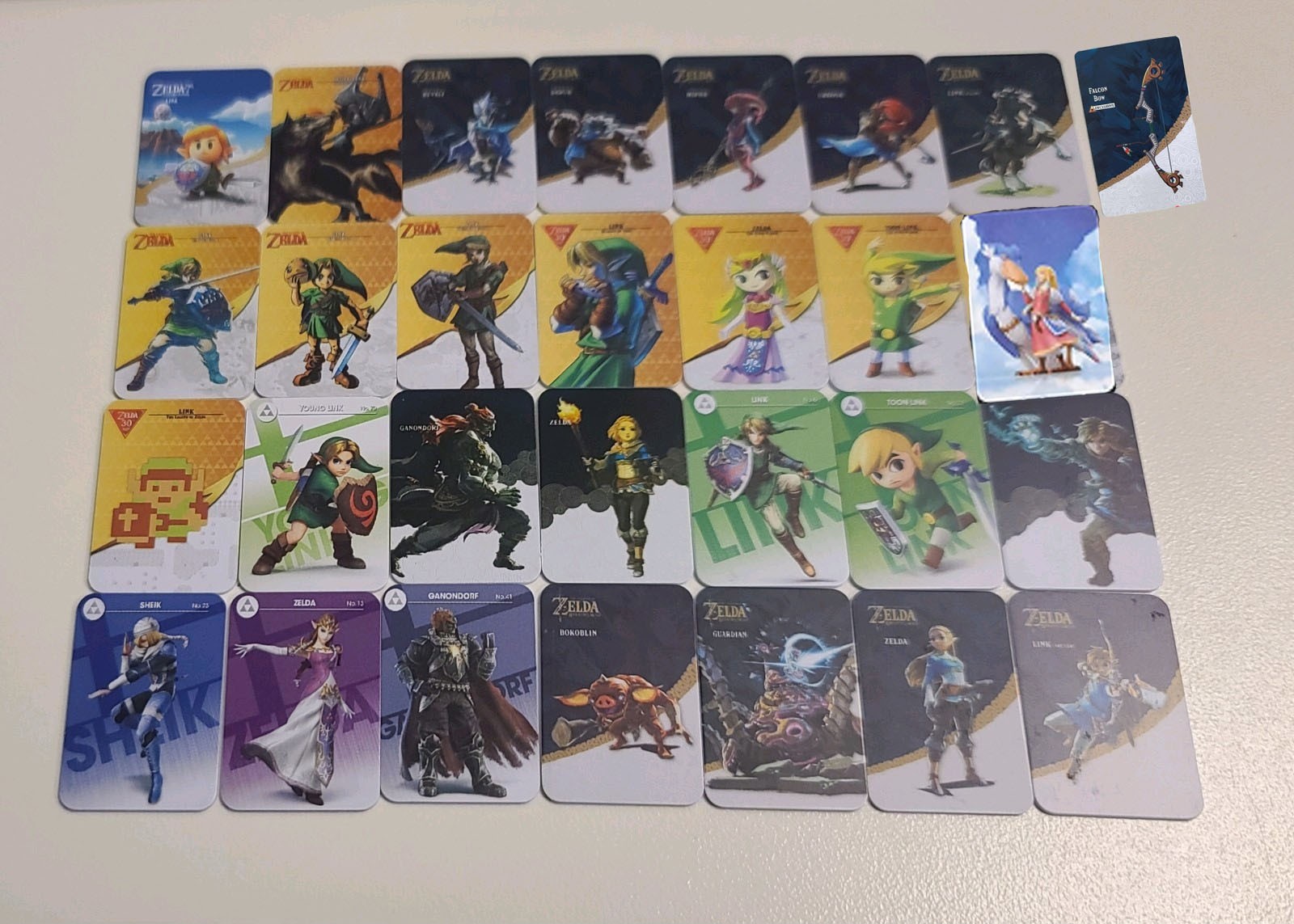 29pcs/set BOTW TOTK Zelda: Breath Wild and Tears of The Kingdom -Large Cards NFC