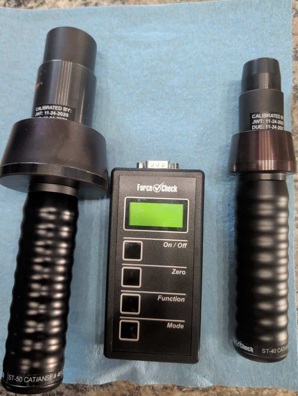 Force Check Cat 40/50 Digital Drawbar Force Gauge Kit