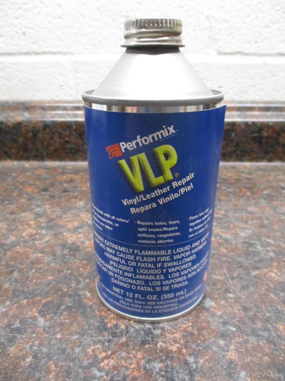 VLP PERFORMIX VINY/LEATHER REPAIR 12 OZ CAN PLASTI DIP INTL NEW FREE SHIPPING
