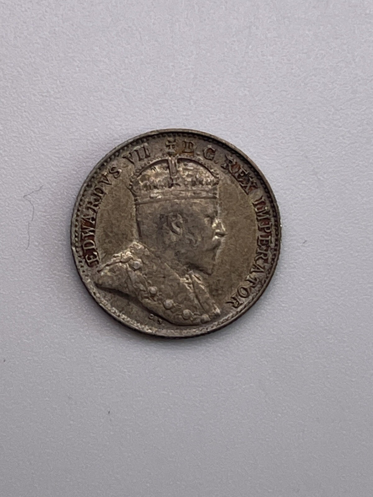 1906 Canada 5 Cents Silver Edward