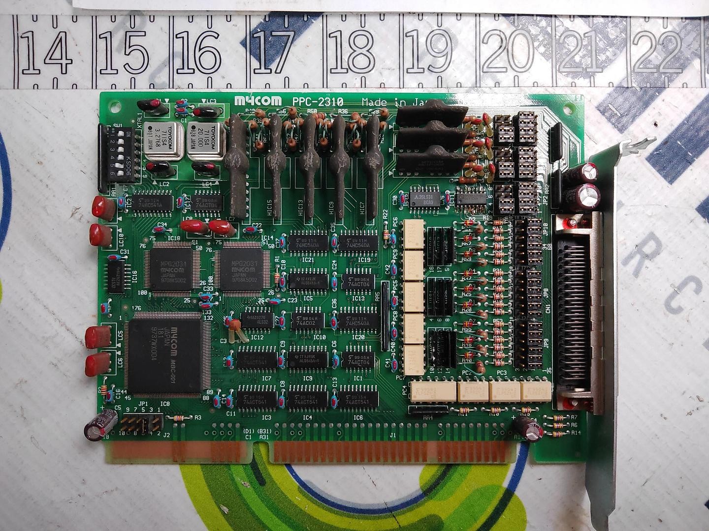 Mycom PPC-2310 ISA Bus Controller Card - PC Board
