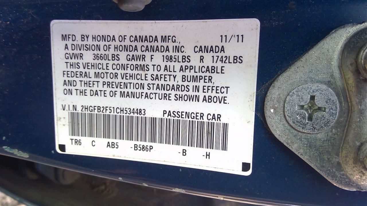 Chassis ECM Communication Bluetooth Unit Center Console Fits 12 CIVIC 221349