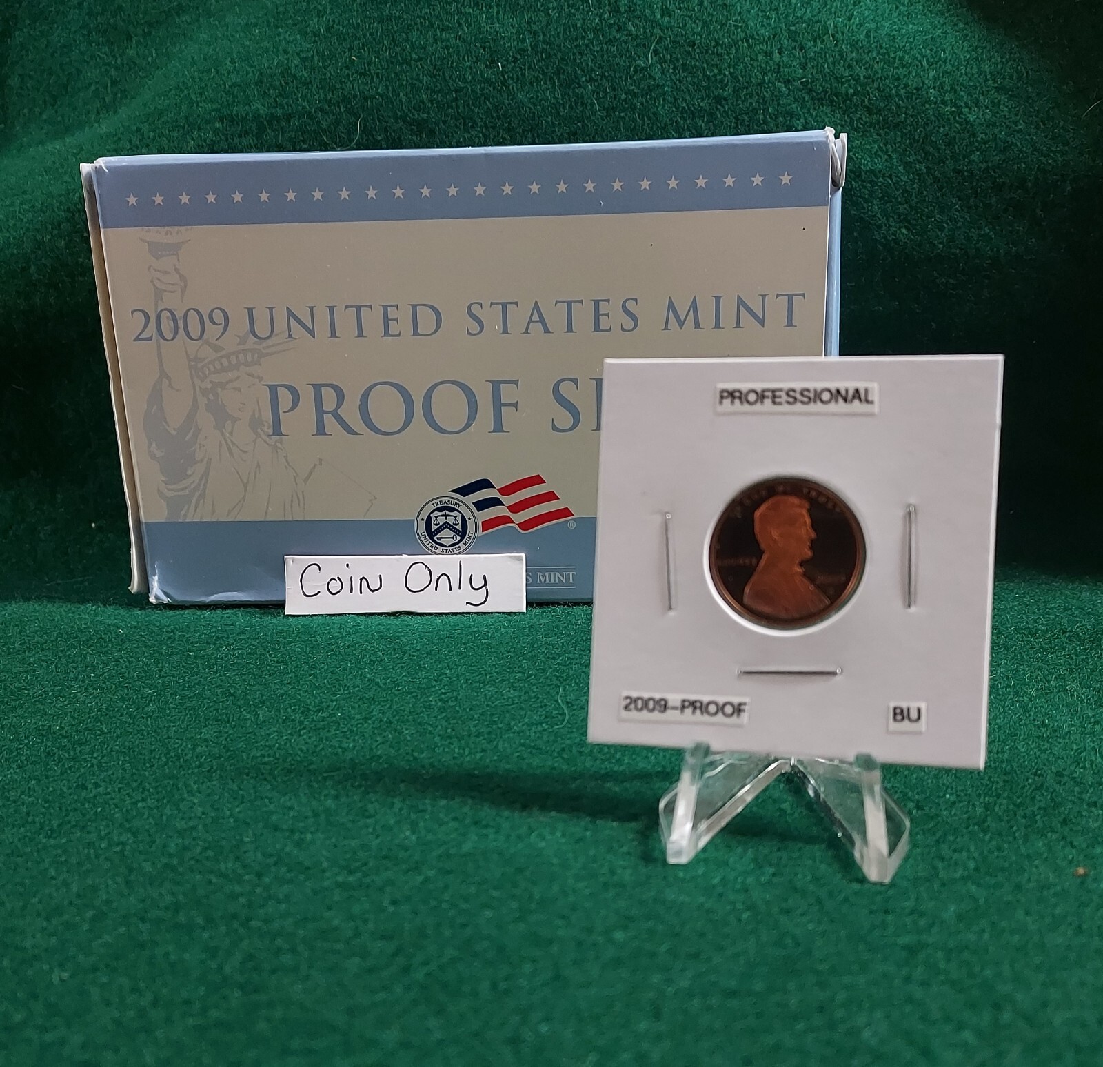 2009 S Lincoln Bicentennial Cent Proof Professional Years 3rd in the series