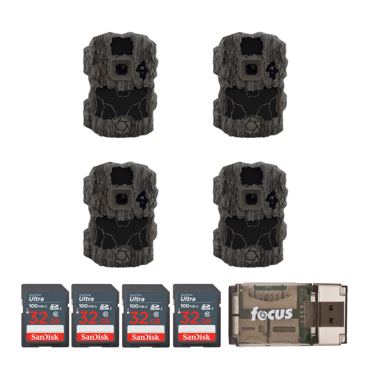 Stealth Cam DS4K Ultimate Cameras 32 Megapixel 4K Video 30FPS Bundle