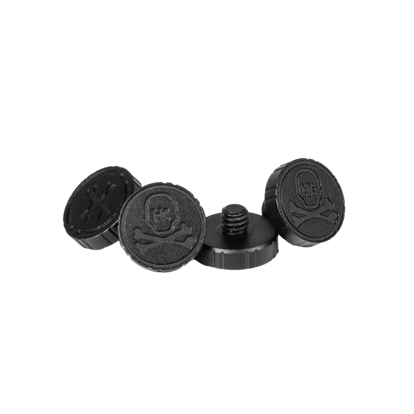 HK Army Machined Screw Set for KLR and Proflex - Icon - Black