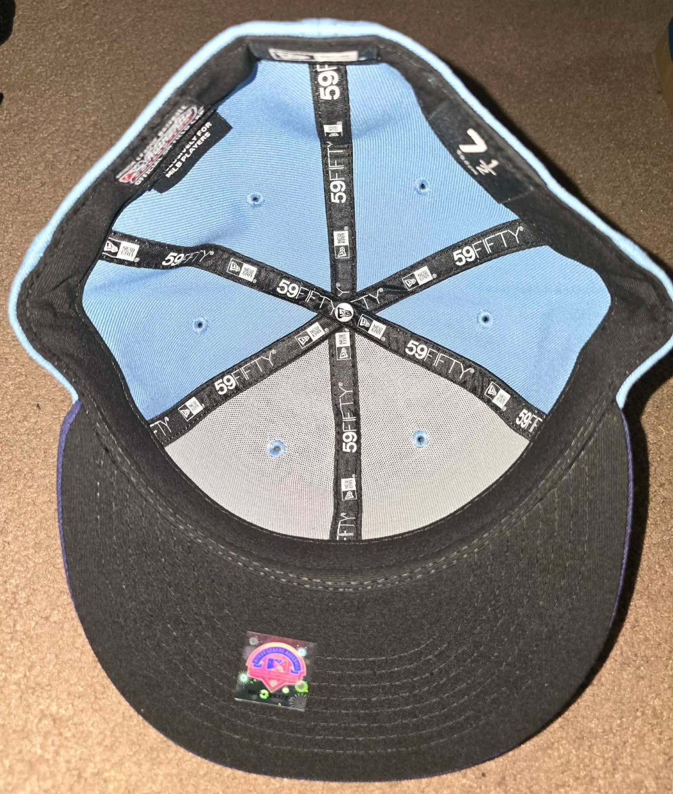 NEW Wilmington Blue Rocks New Era 59FIFTY Fitted Hat 7 1/2