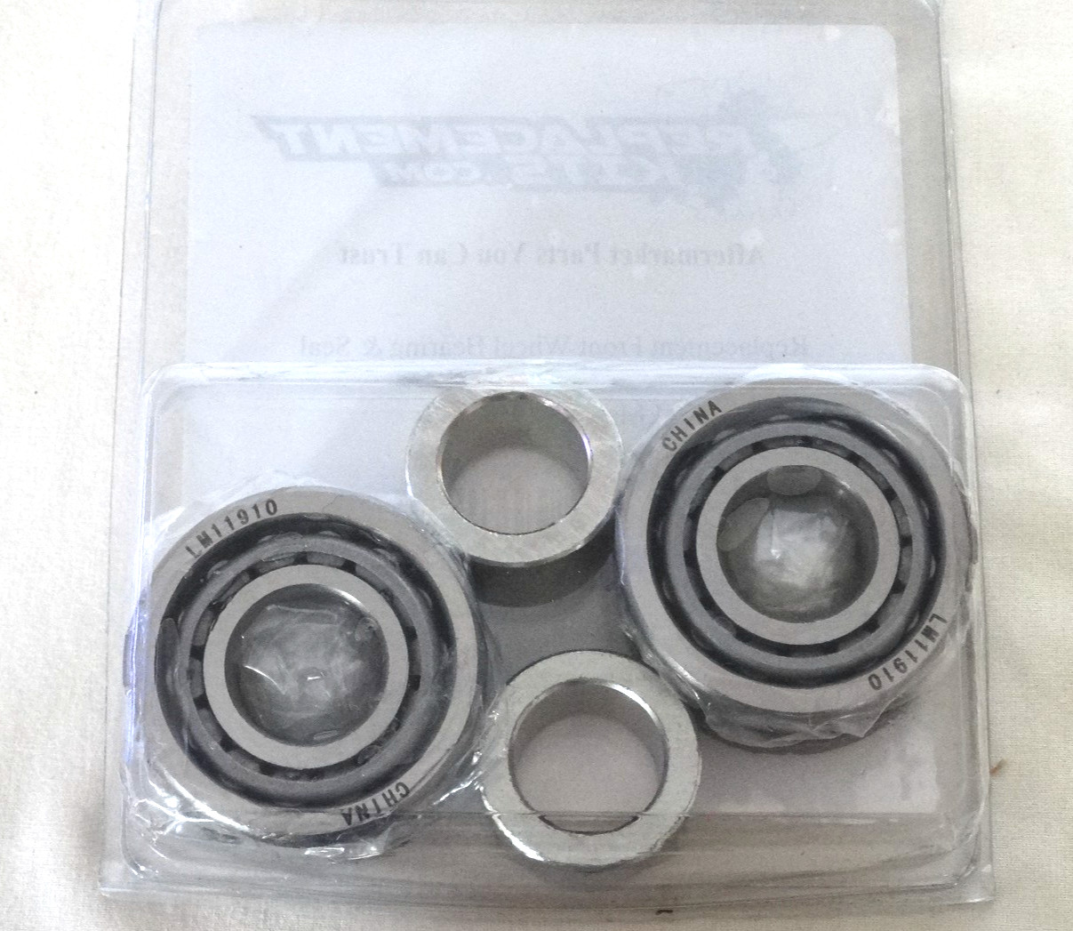 Front Wheel Bearing & Seal Kit LM11910 fits Lawn Mowers Toro Grand Stands...