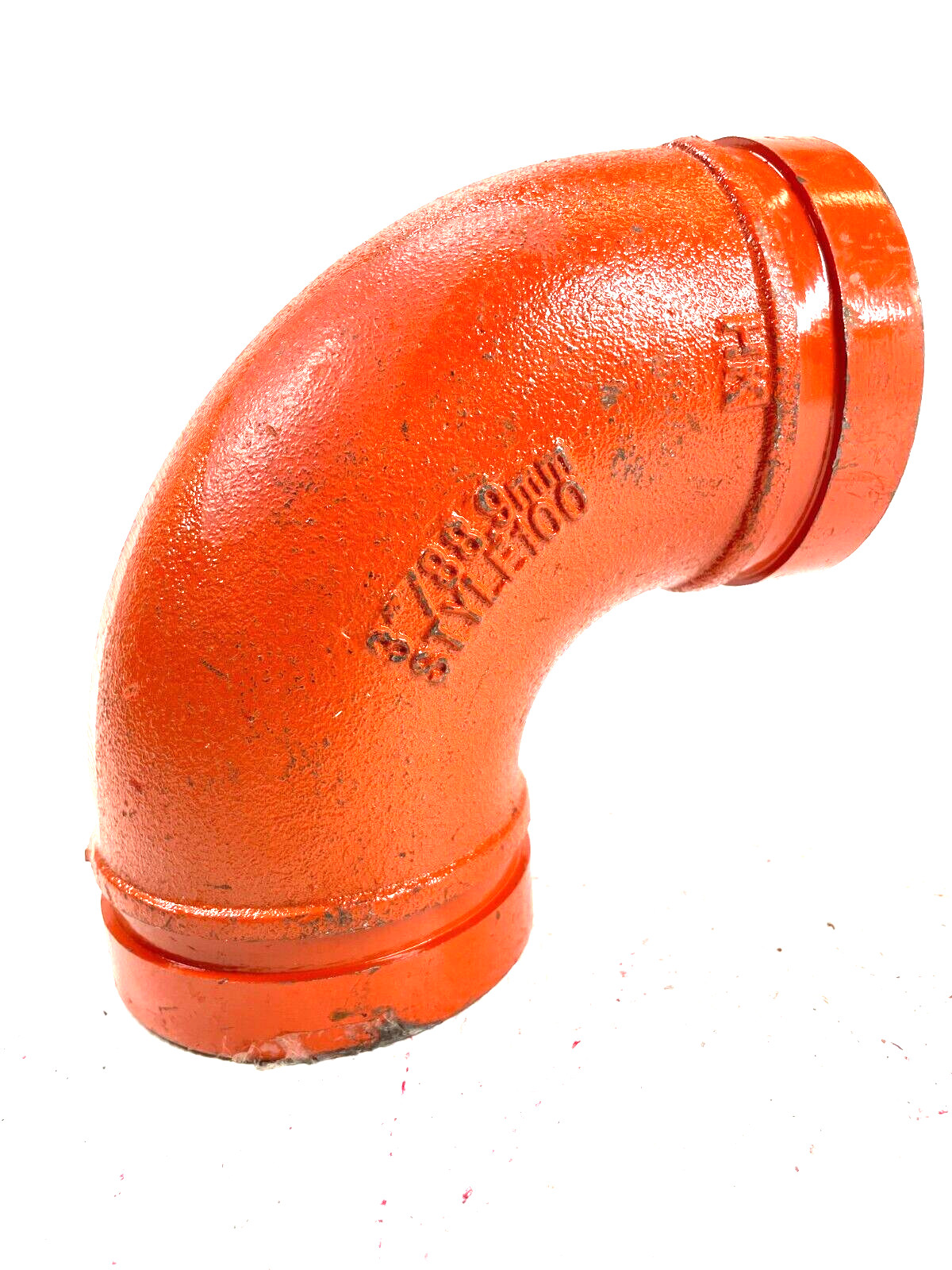 CPS Style 100 3" 90-Degree Elbow Fitting fits Grooved End IPS Pipe Size