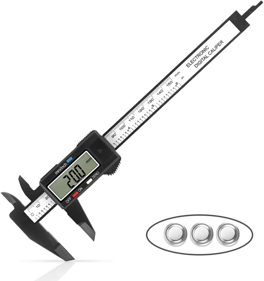 Calibre Digital Acero Inoxidable Calibrador Pie De Rey Con Pantalla LCD Yestuche