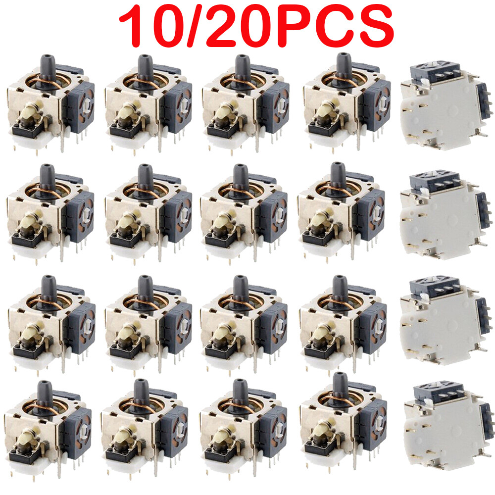 10/20PCS 3D Analog Stick Sensor Joystick Module Replacement For PS2 PS3 XBOX 360