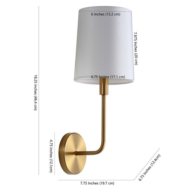 Safavieh JAXSON WALL SCONCE, Reduced Price 2172718561 SCN4014A