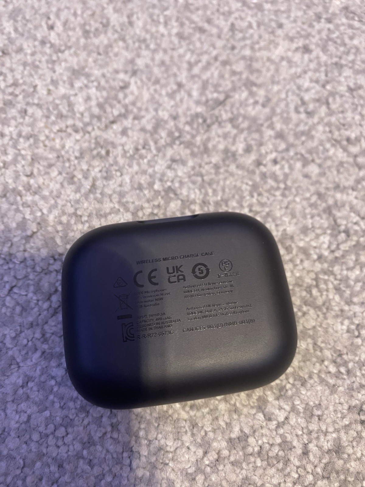 RØDE Wireless Micro Wireless Mic System w/ Charging Case, 2 TX, USB-C RX, Black