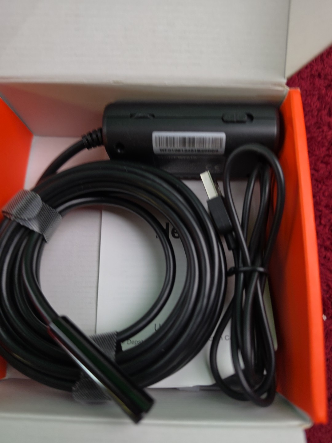 Depstech Wireless Endoscope Camera W/ LED Lights Model: WF010