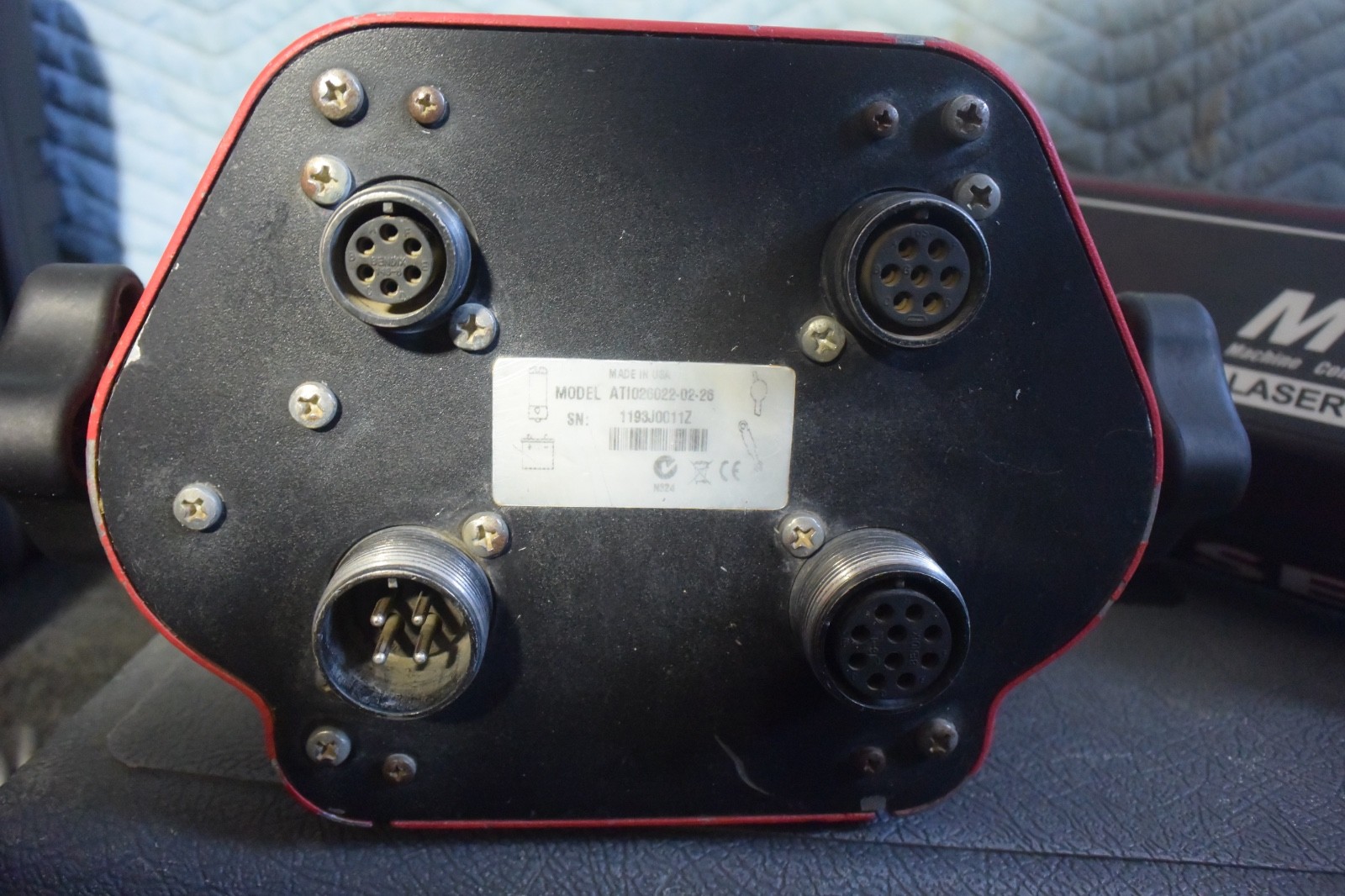 Trimble/Apache Machine Grade Control Panel CB26 & MC Bullseye Laser Receiver