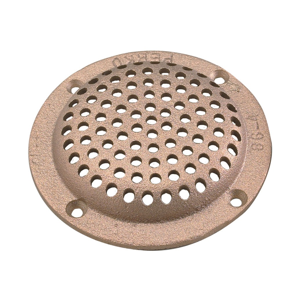 Perko 6" Round Bronze Strainer MADE IN THE USA 0086006PLB UPC 085226038716