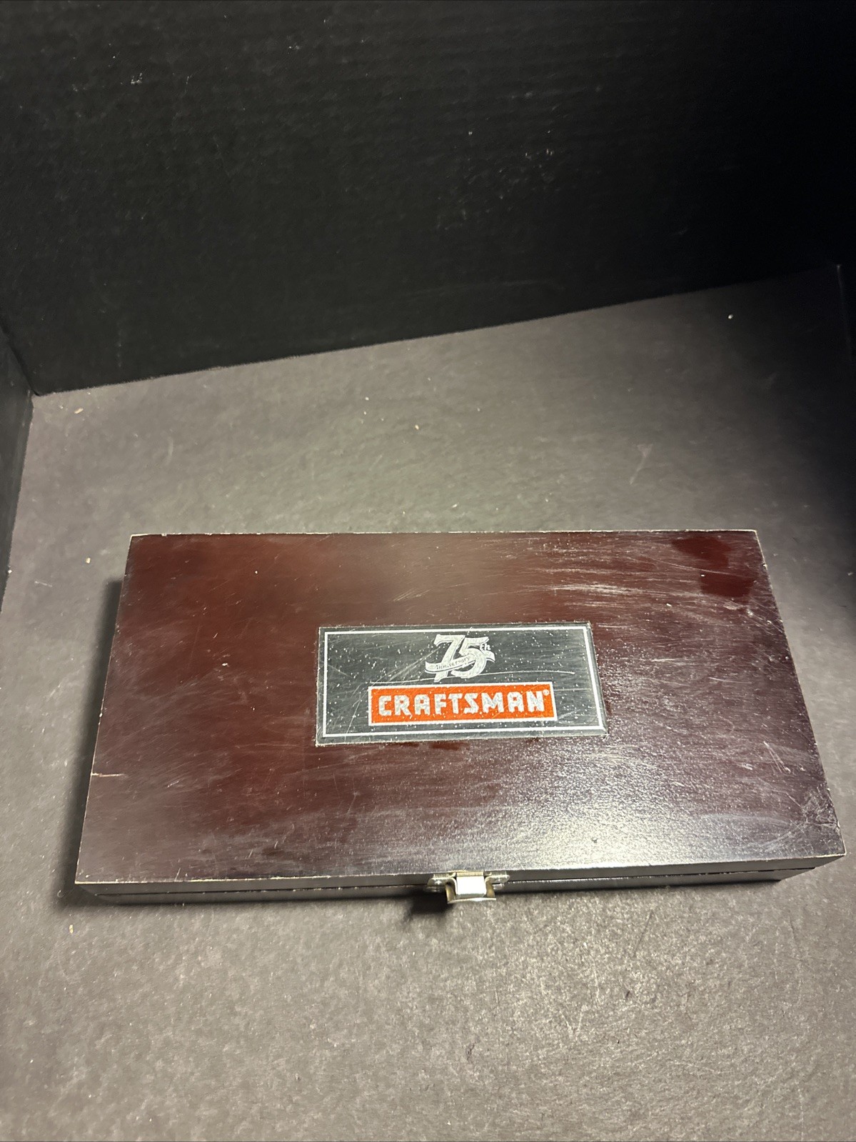 Craftsman 75th Anniversary Router Bit Set In Wood Case #R92