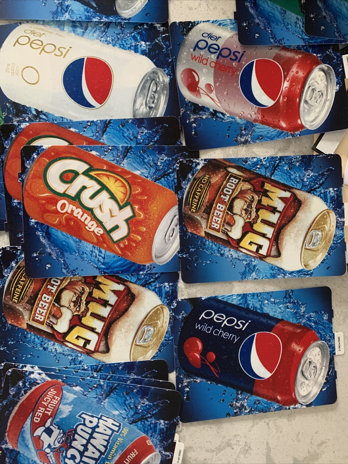 PEPSI HVV 501E / 600e high Visibility VENDING Machine LABELS- Pepsi