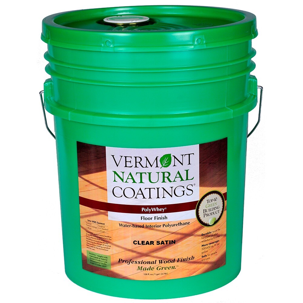 Vermont Natural Coatings PolyWhey Floor Finish Satin 5gal