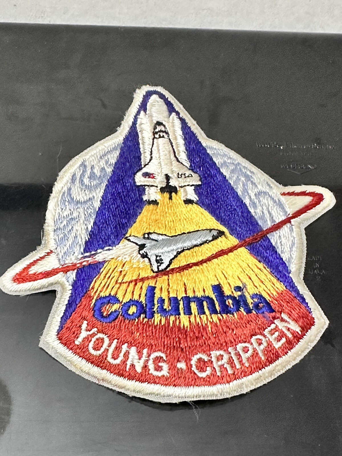 1981 Space Shuttle NASA Columbia Young Crippen Sew on Patch Astronaut