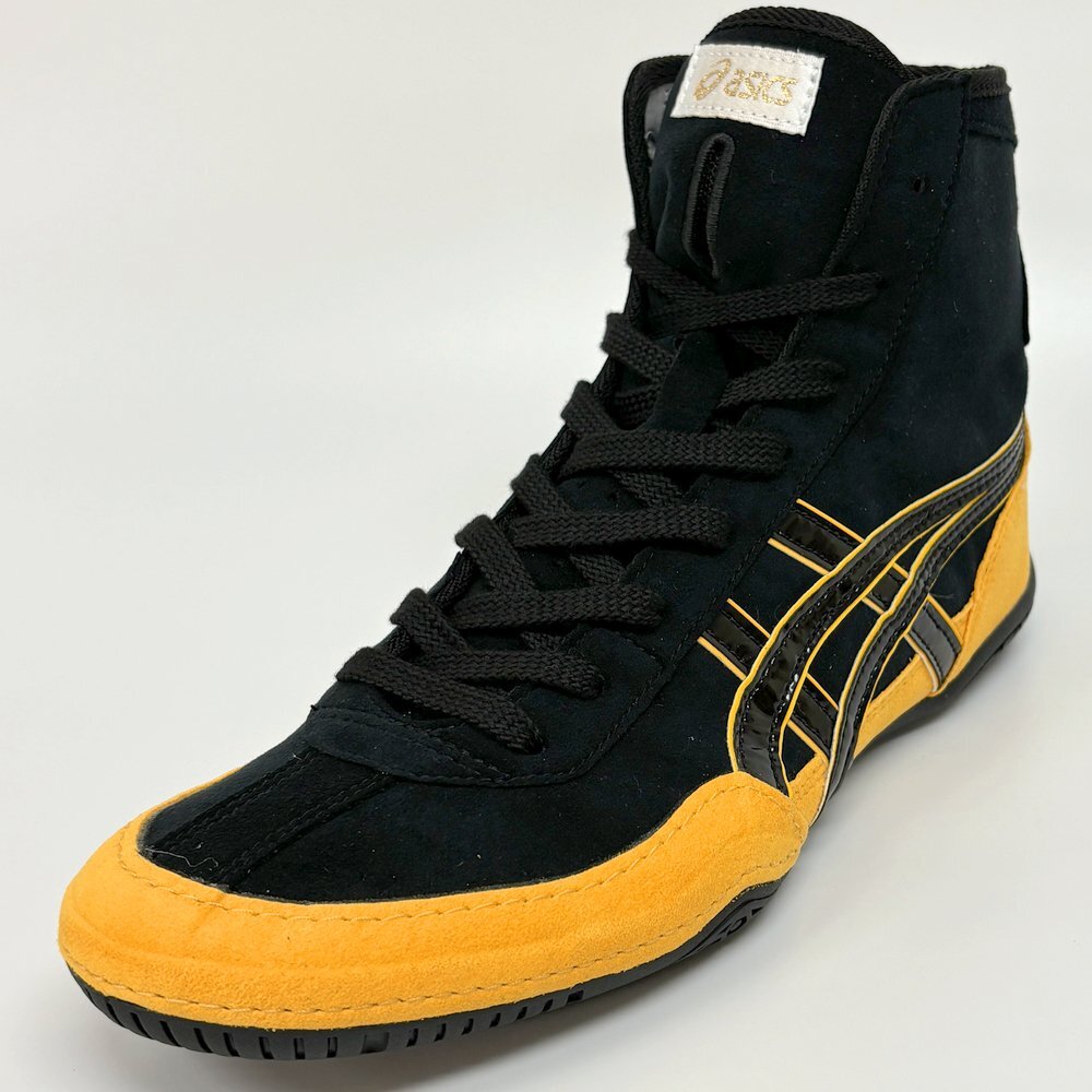 ASICS Wrestling Boxing Shoes EX-EO (Successor to TWR900) Black x Yellow