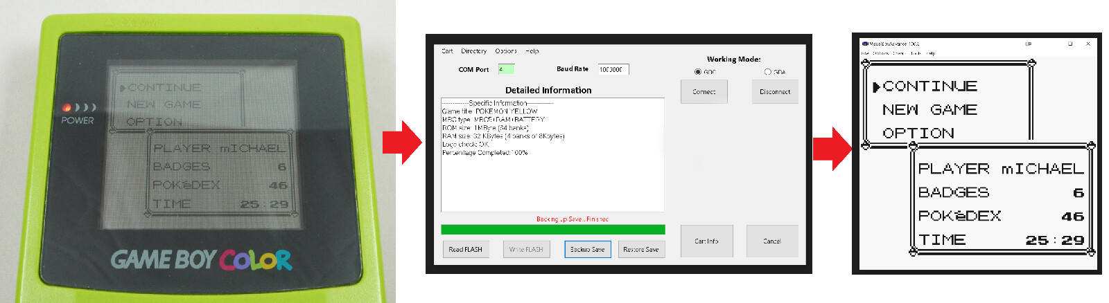 Game Save Transfer Service - For your Gameboy GBC GBA Game Saves