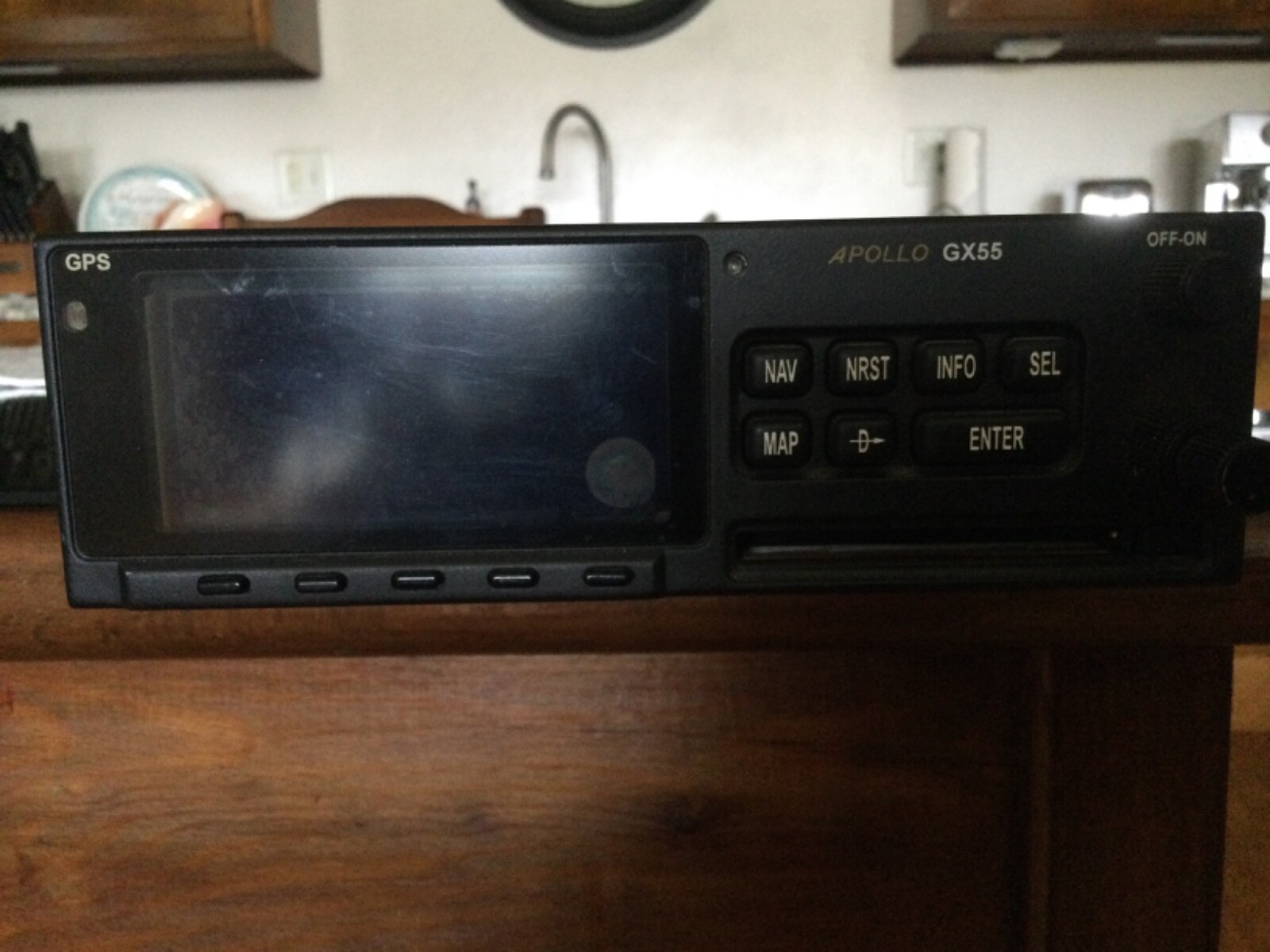 Garmin Apollo GX55 GPS BURNT DISPLAY for parts