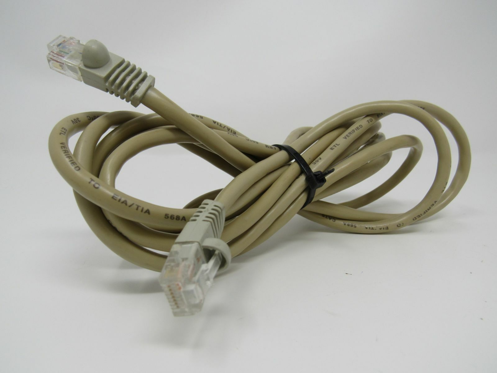 Standard Ethernet Patch Cable RJ-45 9 ft Cat5e