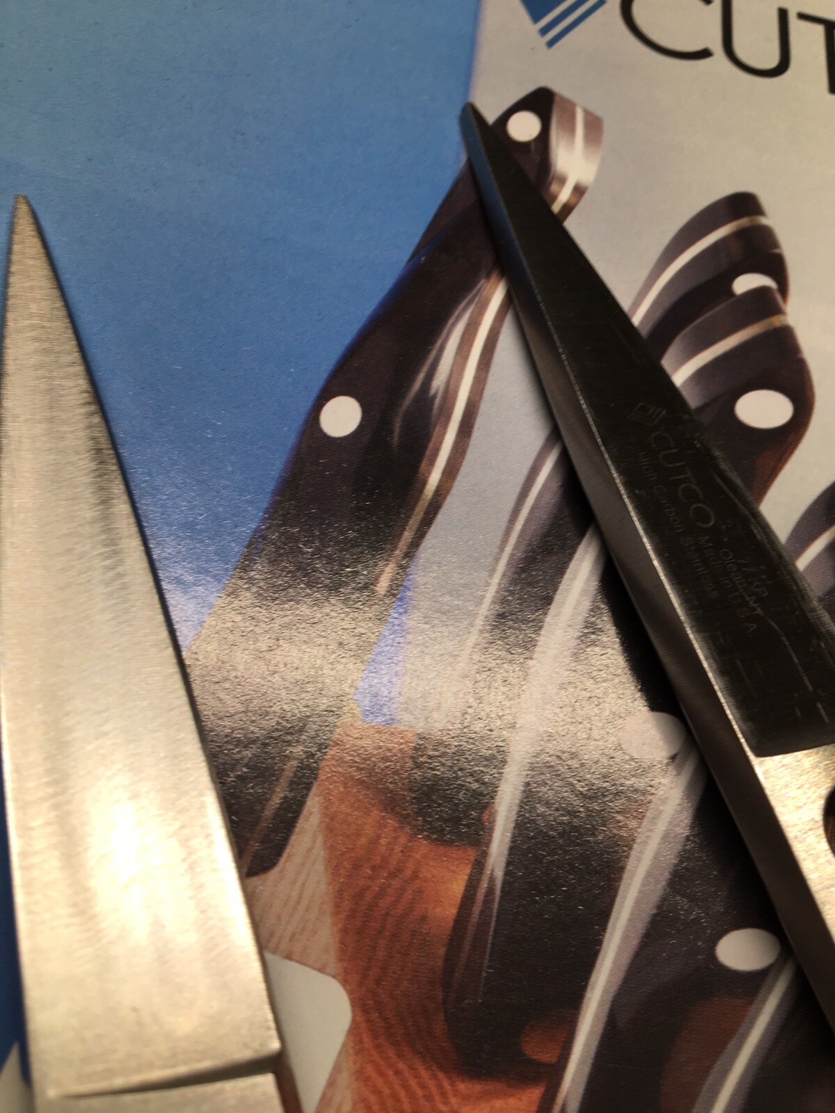 Sharpened Cutco 77 Black Kitchen Scissors / Take Apart Shears Excellent! 8inch