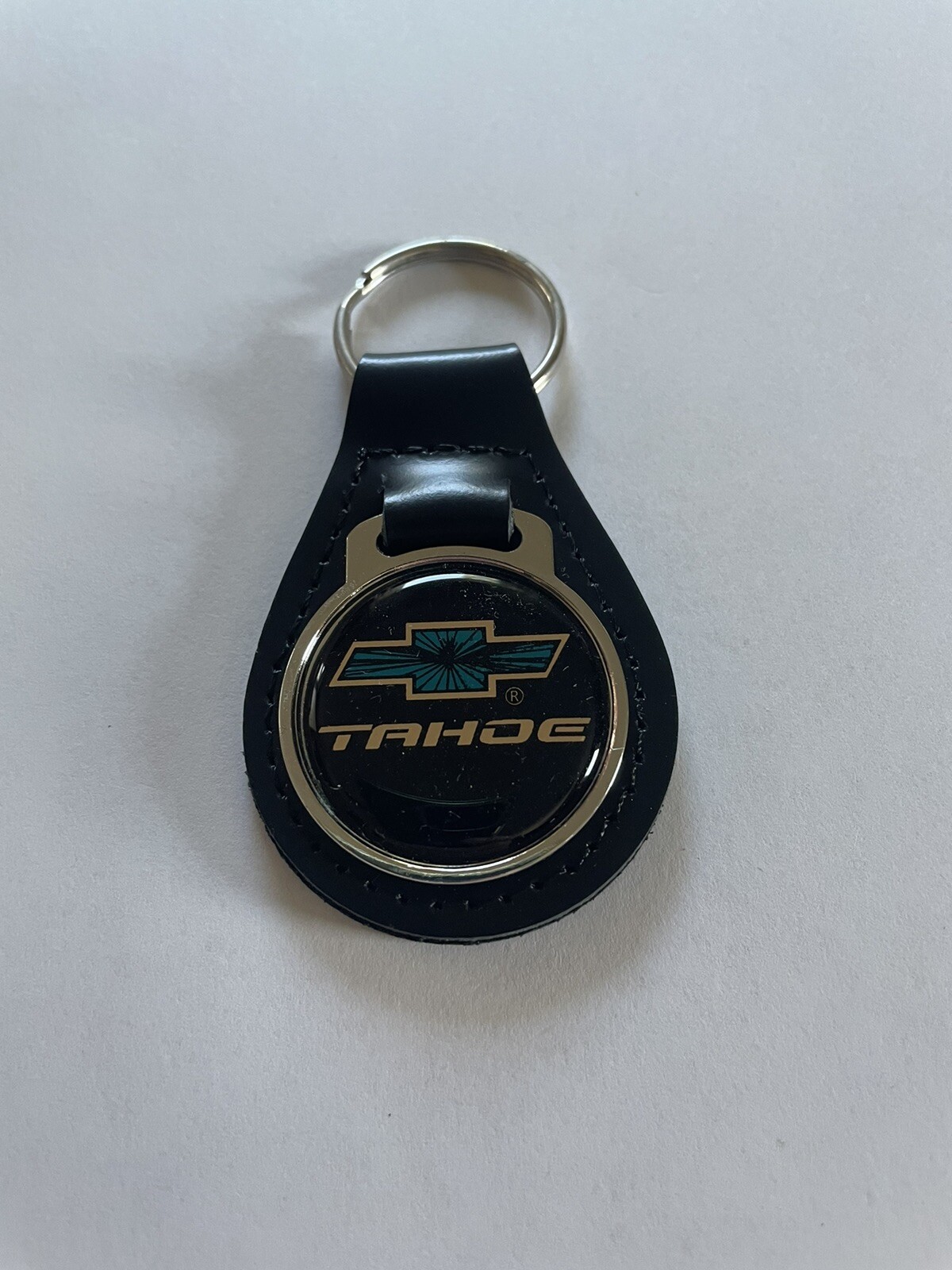 Chevy Tahoe Keychain Chevrolet Tahoe Black Leather Key chain