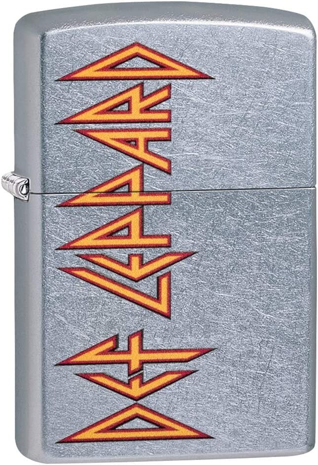 Zippo Def Leppard Street Chrome 49009