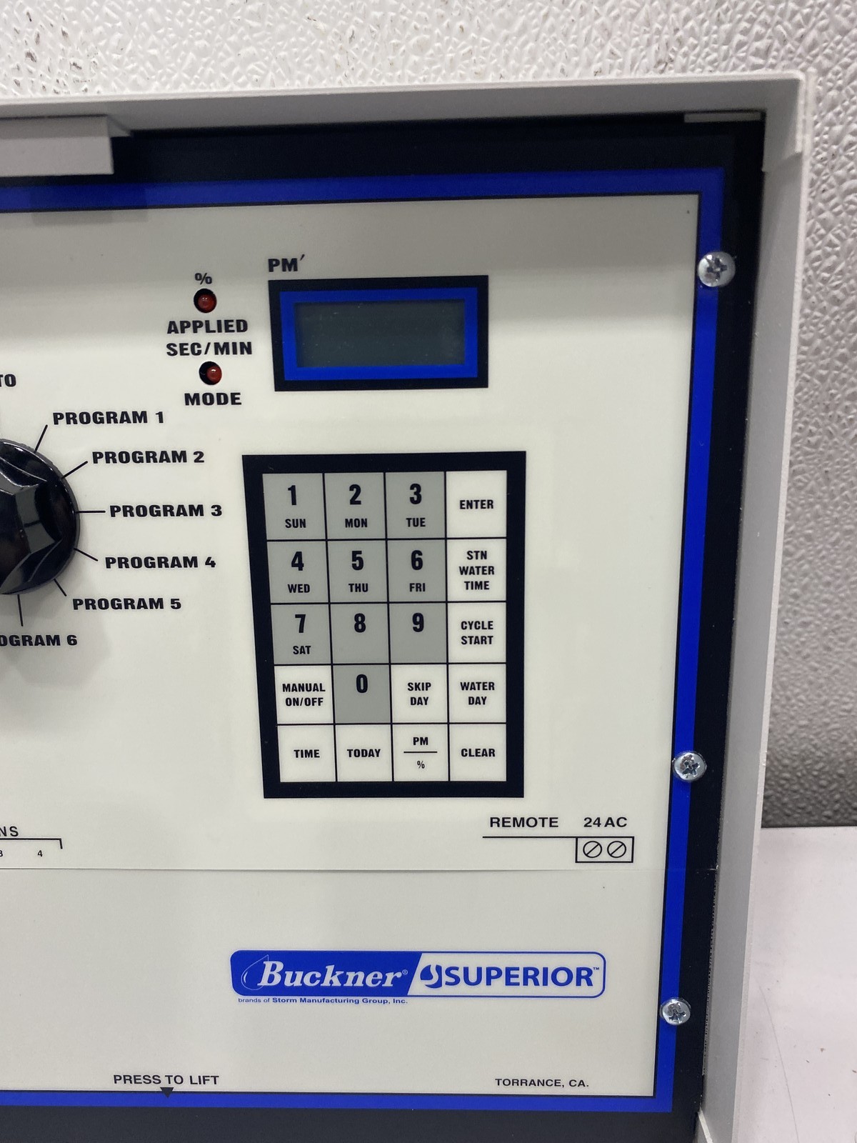 Superior Controls Sterling Irrigation and Sprinkling System Controller Model 4