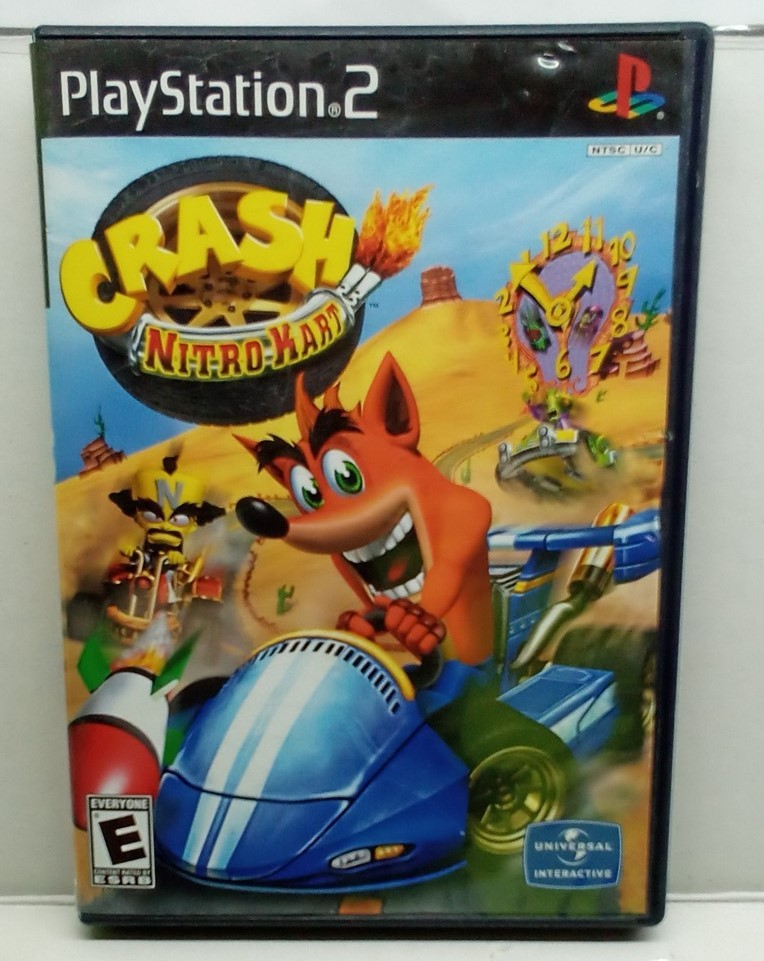 Crash Nitro Kart (PlayStation 2, 2003) Complete Tested Working - Free Ship