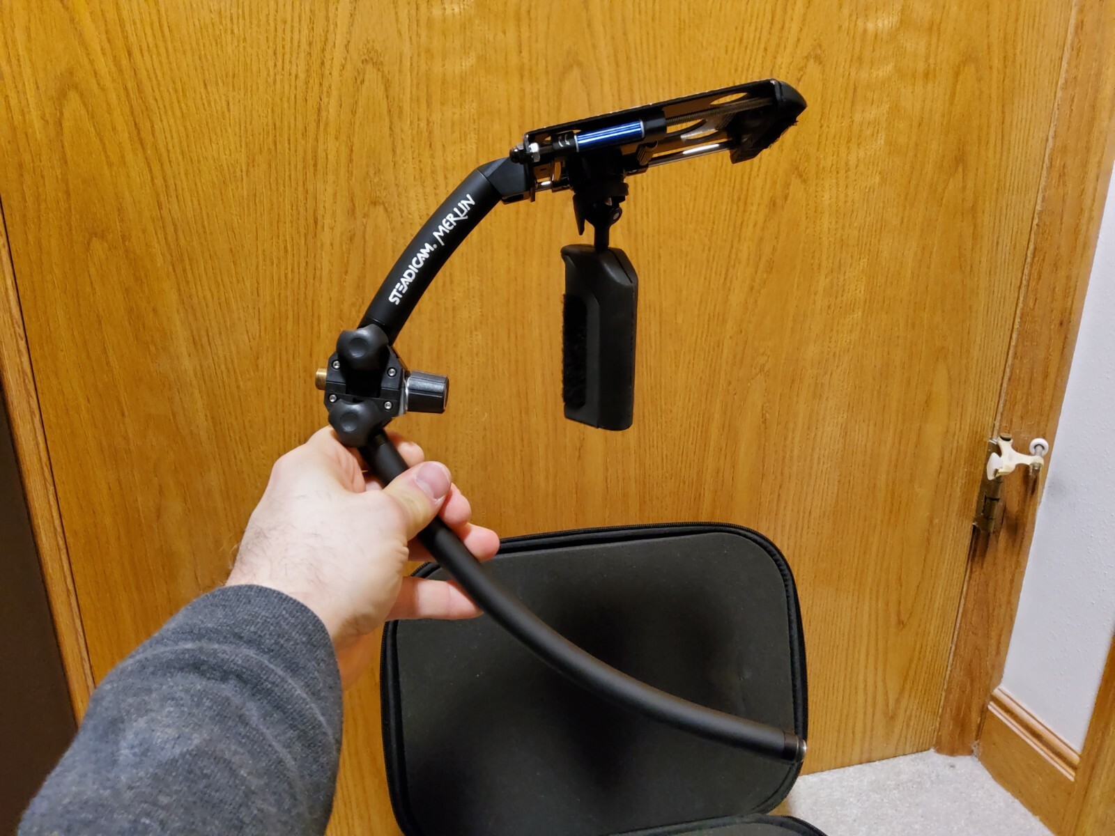 Steadicam Merlin Camera Counterweight Stabilizing System w/ Hardshell Foam Case