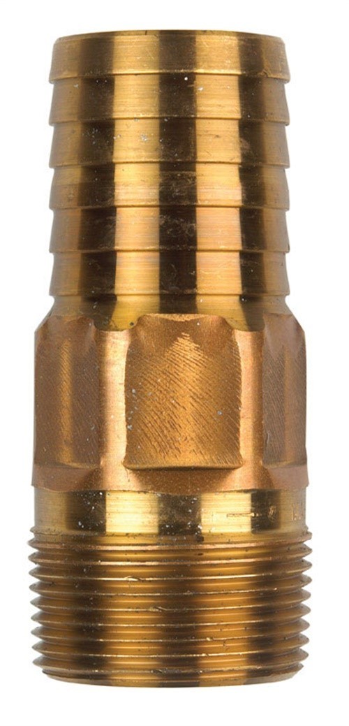 Campbell RMAB 5 Red Brass Male Adapter No.1-1/4 x 4 L in.