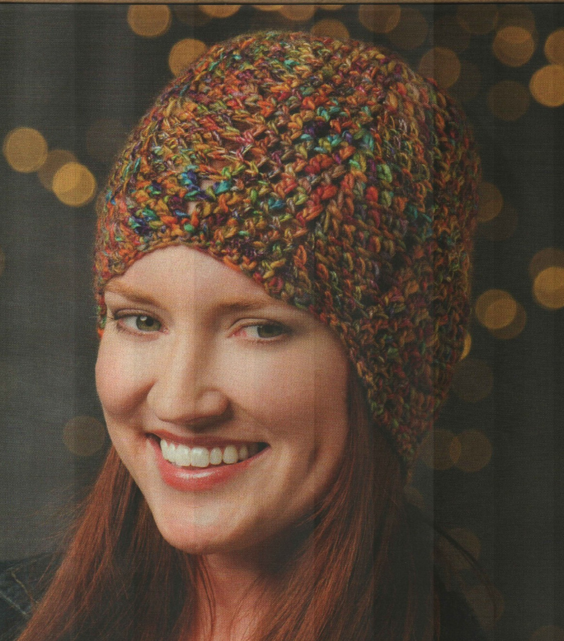 WAVES HAT WOMEN'S CROCHET PATTERN INSTRUCTIONS