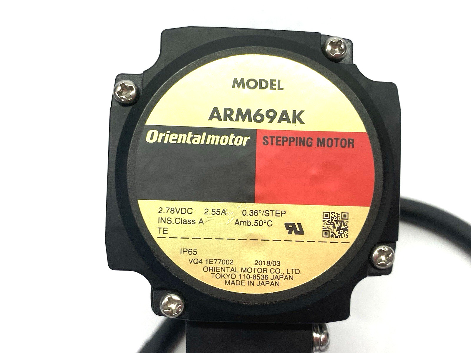Oriental Motor ARM69AK Closed Loop Stepper Motor NEEDS NEW INTERNAL COMPONENTS