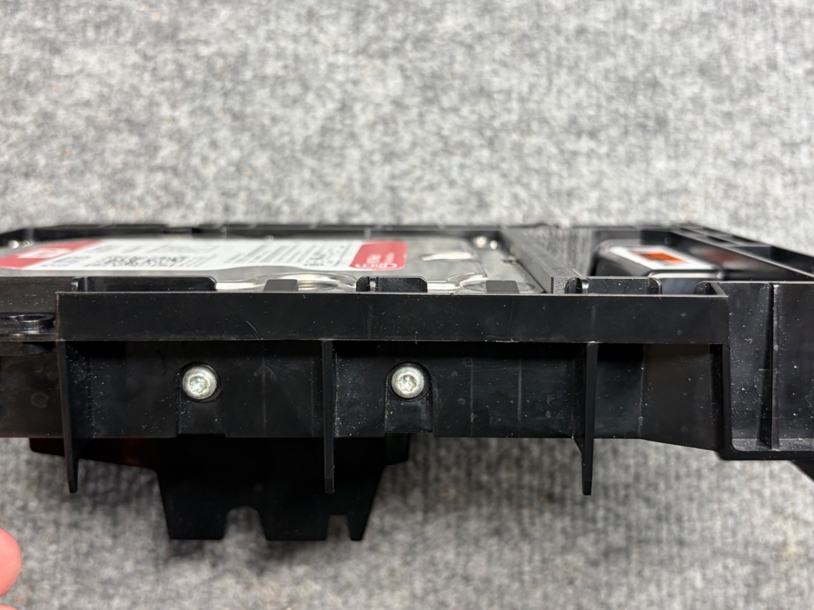3D printed Bracket For Startech.com IDE2SATA Adapter & 3.5" HDD In Original Xbox