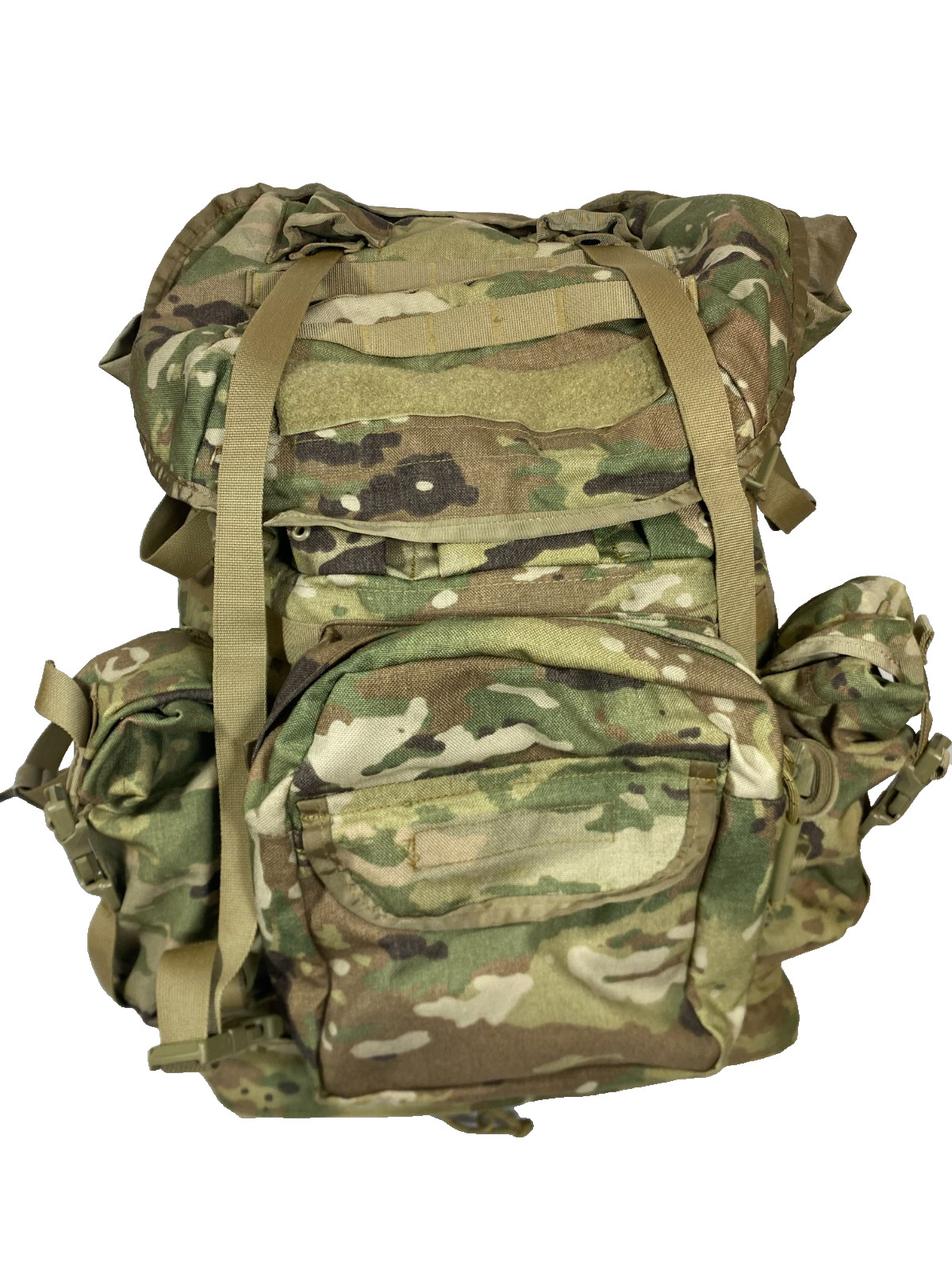 OCP MOLLE 4000 Large Rucksack Set- Set w/Straps, Frame, Pouches Very Good Cond