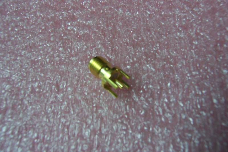 SMA to Straight Jack Coaxial Adapter - Panel Mount
