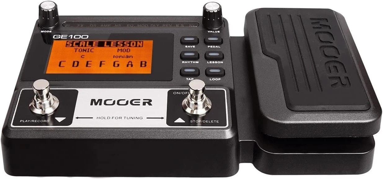 GE100 Multi-Effects Guitar Pedal 80 Presets, 66 Effects