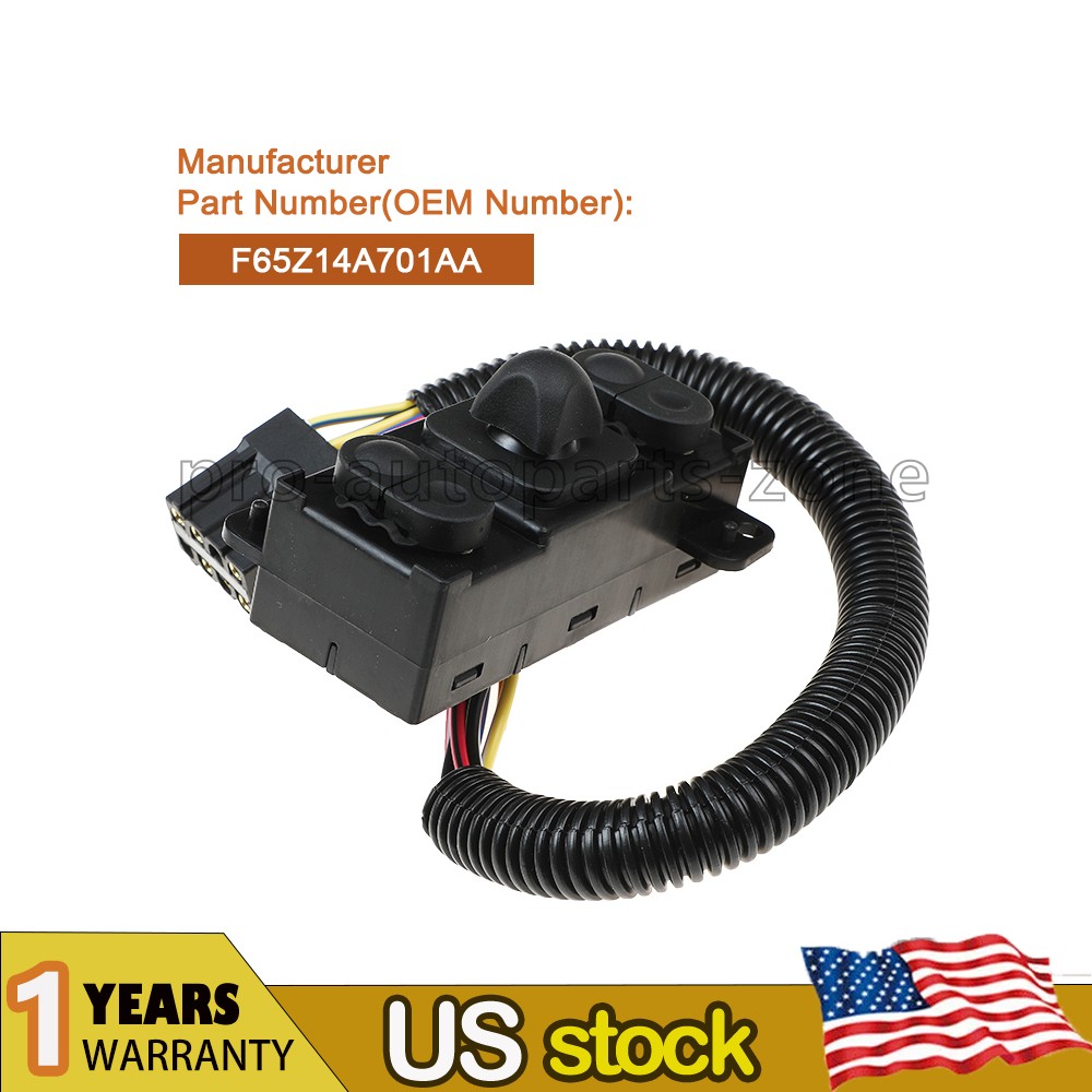 Left Driver Power Seat Switch F65Z14A701AA For 1997-2007 Ford F250 F350 F550
