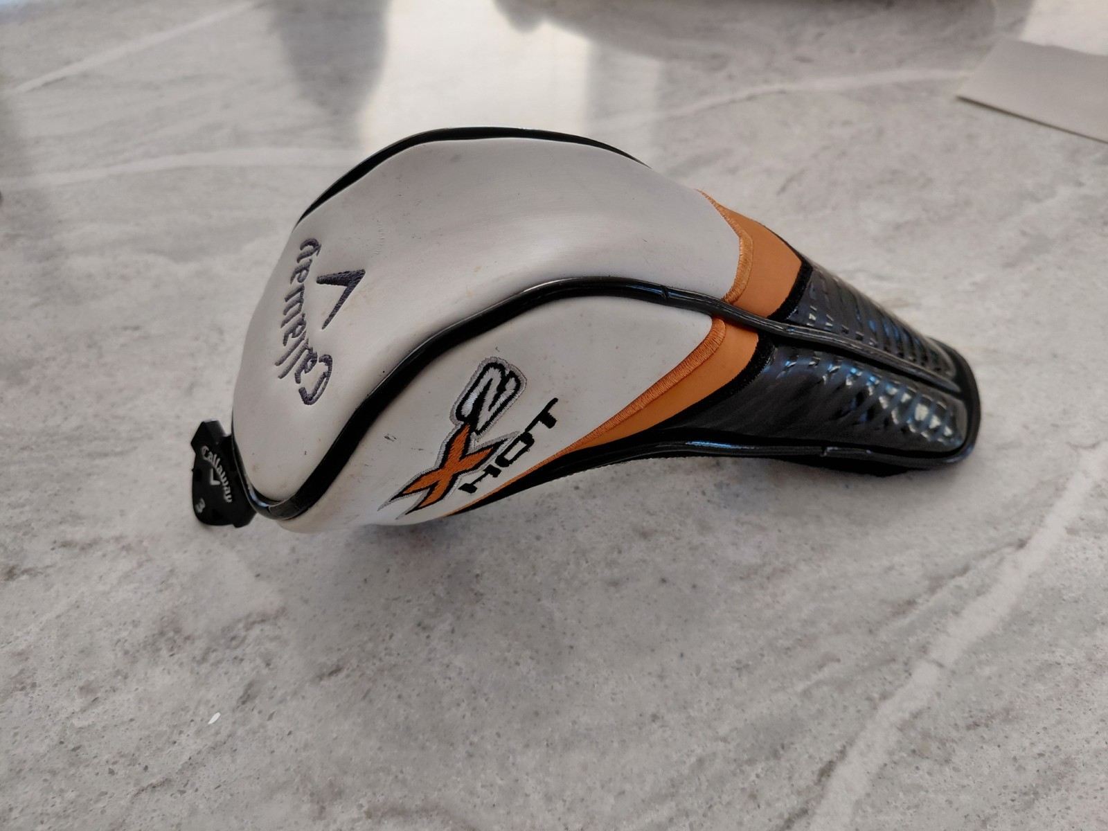 Callaway Golf X2 Hot Fairway Wood Headcover Adjustable Tag NICE