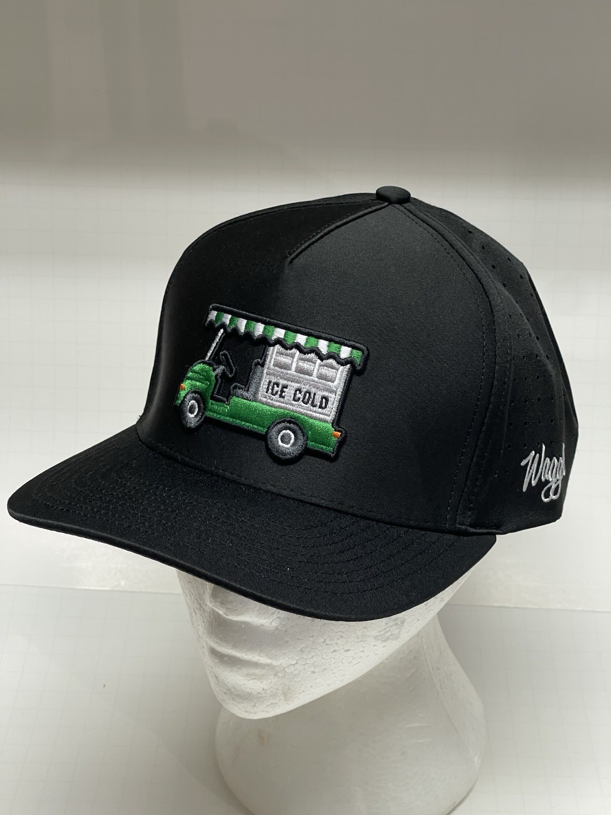 NEW WAGGLE BEVERAGE BEV CART GOLF HAT OG SNAPBACK