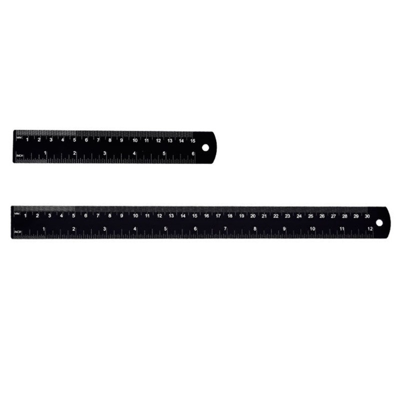 Professional Ruler Aluminum Tool for Accurate Measurements in Various Tasks