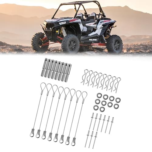 Quick Release Clutch Cover Pin Kit Compatible with Polaris RZR XP 900 1000