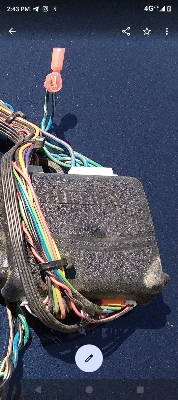 Car Alarm module SHELBY CS-400S !!! WITHOUT REMOTE CONTROL!!!