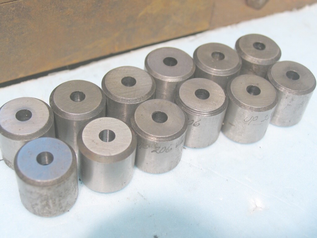 One UNIPUNCH  0.206" Die,  3/4" OD (Lot 13n)