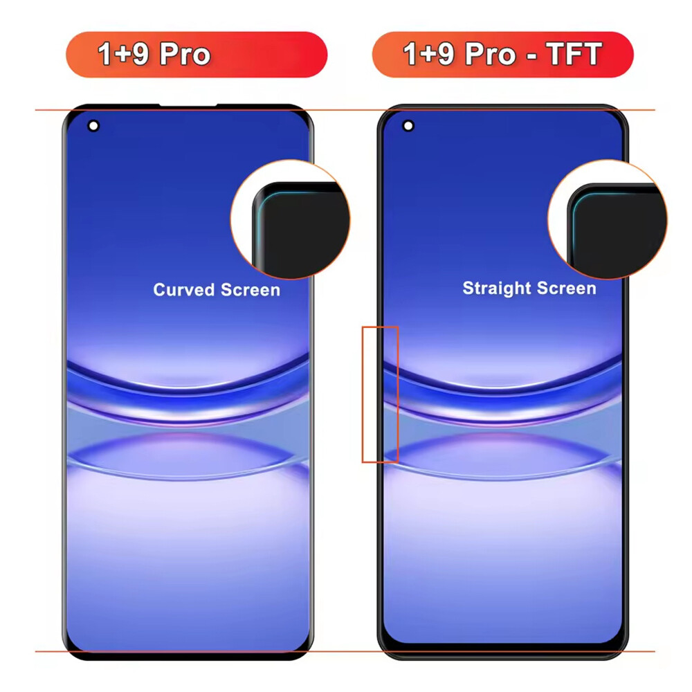 For OnePlus 9 Pro LCD Display Touch Screen Digitizer Assembly Replacement